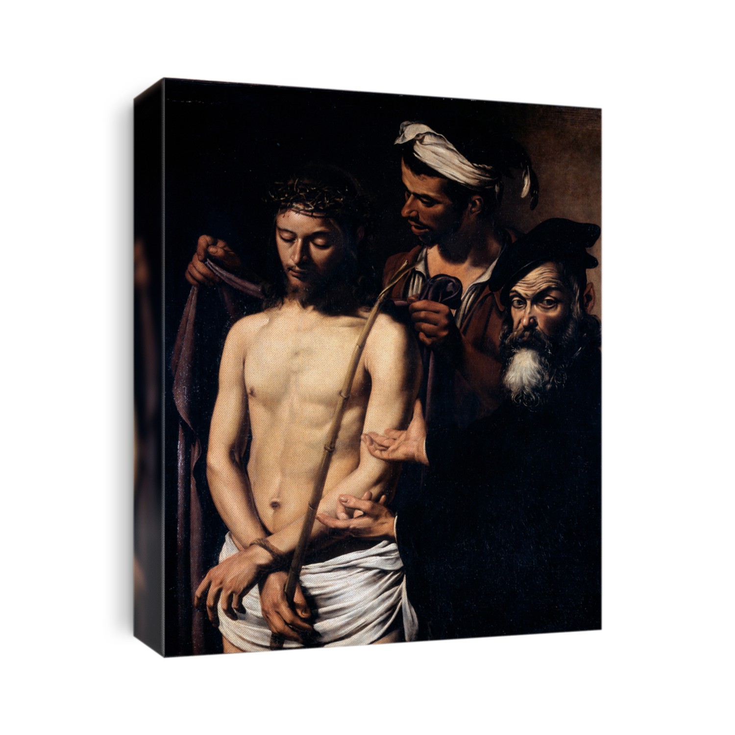 Ecce homo Painting by Michelangelo Merisi detto Caravaggio (The caravage, 1571-1610), 1605. Oil on canvas Dim. 103x128 cm Genes, Galleria di Palazzo Bianco