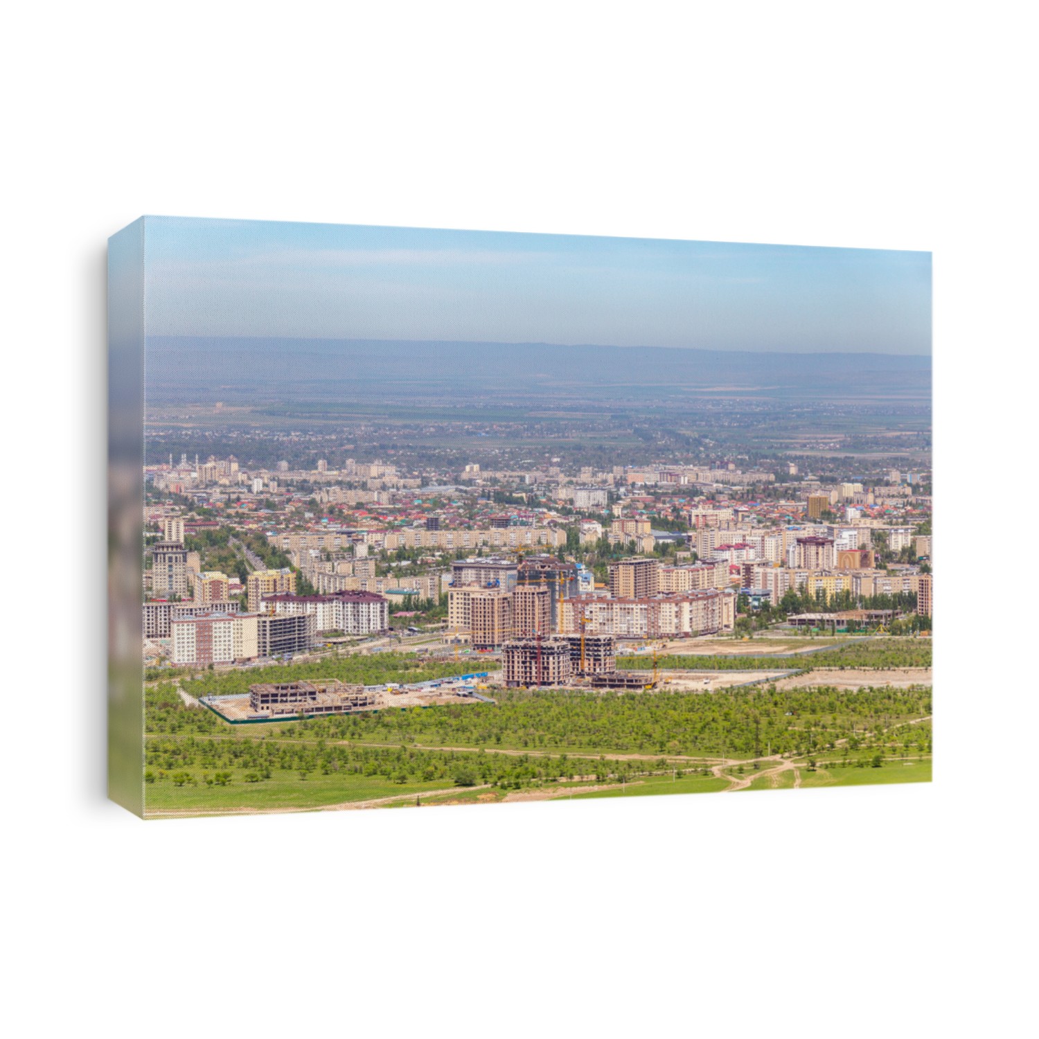 Panorama of Bishkek, Kyrgyzstan